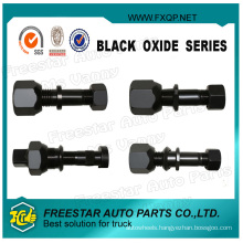 Black Oxide Tractor Wheel Hub Bolts Certified Standard Bolts and Nuts